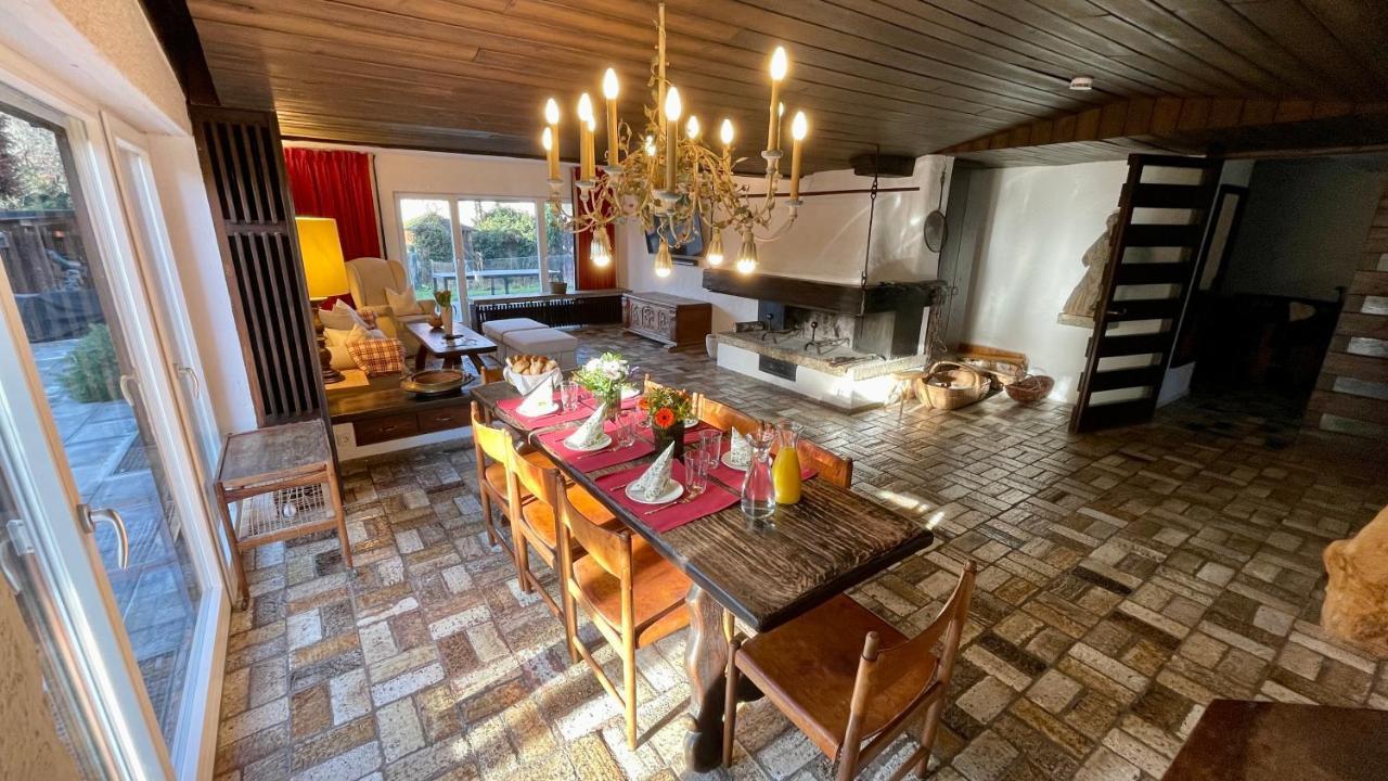 Large Holiday Apartment With Sauna, Terrace, Garden And Open Fireplace レンクグリース エクステリア 写真